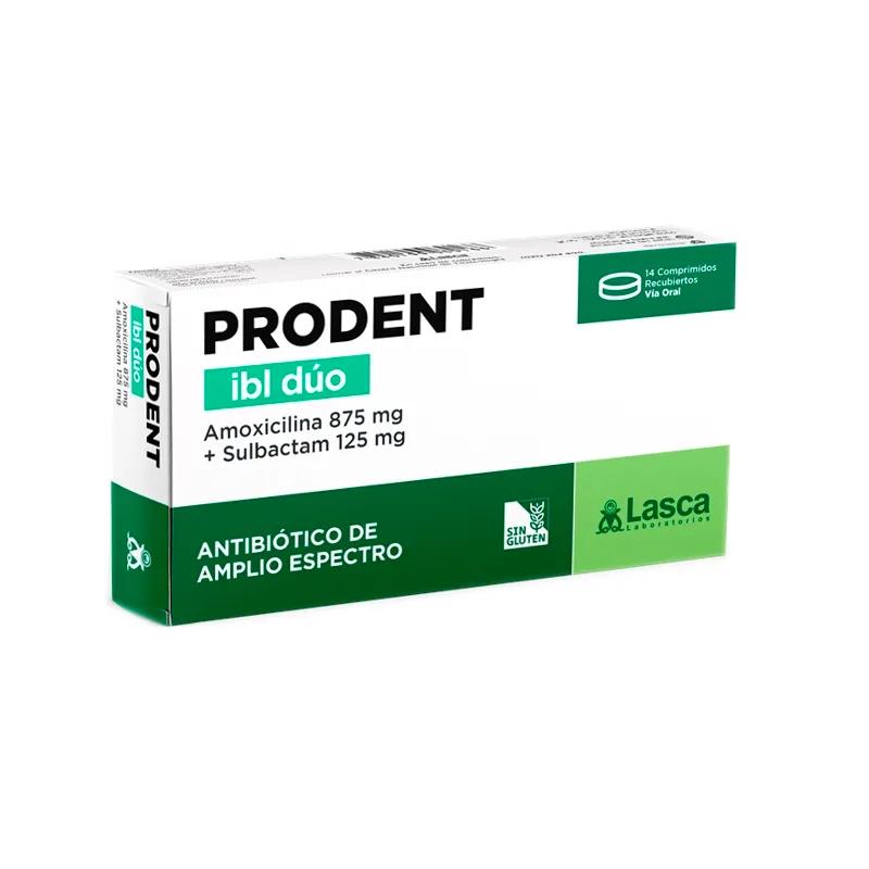 Prodent Ibl Duo Amoxicilina 875 mg - Cont. 14 Comprimidos Recubiertos