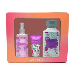 Set Forever You Sweet Care Body Splash + Crema de Manos + Loción Corporal