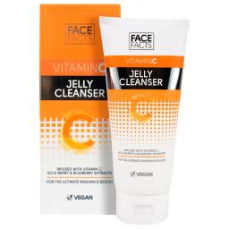 Limpiador en Gelatina Iluminador con Vitamina C FaceFacts Jelly Cleanse - 150mL