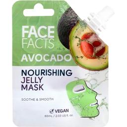 Mascarilla en Gel Calmante de Jalea de Aguacate FaceFacts - 60mL