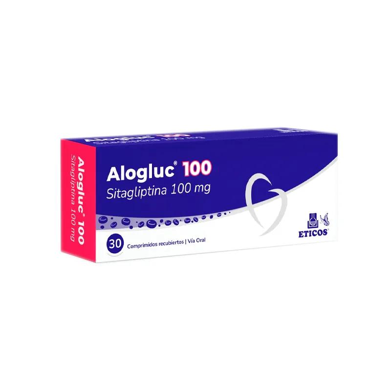 Alogluc Sitagliptina 100 mg - Cont. 30 Comprimidos Recubiertos