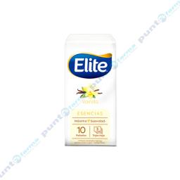 Pañuelos Desechables Esencias Aroma Vainilla Elite - Cont. 10 unidades