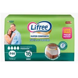 Pañal Adulto Super Confort Regular P/M Lifree Pañal - 16 Unidades