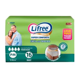 Pañal Adulto Extra Absorcion Regular P/M Lifree - 16 Unidades