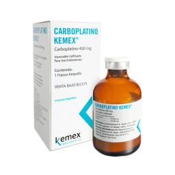 Carboplatino 450 mg Kemex - Cont. 1 Frasco Ampolla