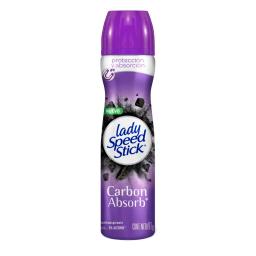 Antitranspirante Lady Speed Stick Carbon Absorb - 91g