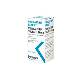 Vinblastina 10 mg Kemex - Cont. 1 Frasco Ampolla