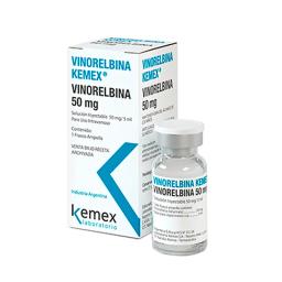 Vinorelbina 50 mg Kemex - Cont. 1 Frasco Ampolla