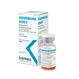 Doxorubicina 10 mg Kemex - Cont. 1 Frasco Ampolla