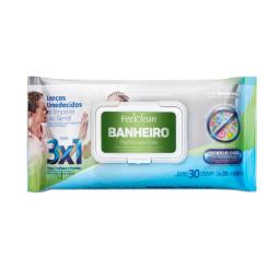 Toallitas Húmedas para Baños Feelclean - Cont. 30 unidades