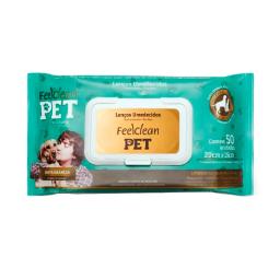 Toallitas Húmedas Pet Feelclean - Cont. 50 unidades