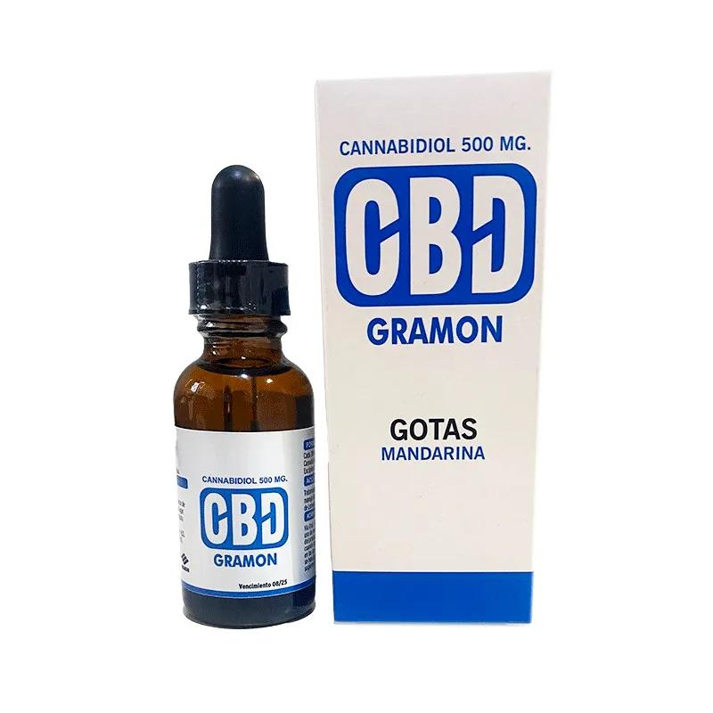 CBD Gramon  Cannabidiol 500 mg - Gotas Sublinguales de 30 mL