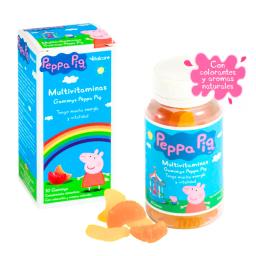 Multivitaminas Gummys Peppa Pig Vitagum - Contiene 30 Gummys