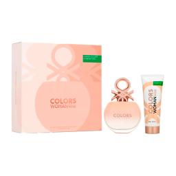 Set Colors Woman de Benetton Rose Eau de Toilette + Body Loción