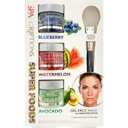 Mascarillas Set para Rostro Super Foods Spascriptions - Cont. 3 unidades de 50mL c/u