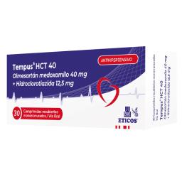 Tempus HCT Olmesartan Medoxomilo 40 mg - Cont. 30 Comprimidos