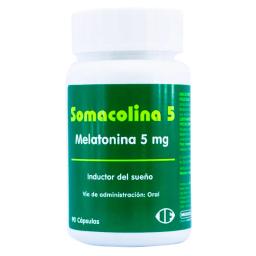 Somacolina Melatonina 5 mg -  Cont. 90 Capsulas