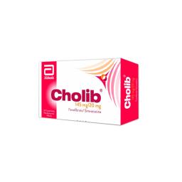 Cholib Fenofibrato 145/20 mg - Cont. 30 Comprimidos