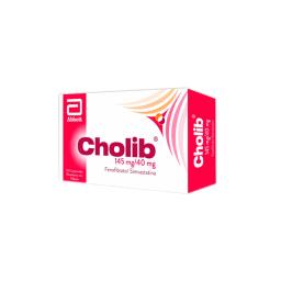 Cholib Fenofibrato 145/40 mg - Cont. 30 Comprimidos