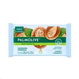 Jabón Barra Tripack Palmolive Karité y Vitamina E - Cont. 3 Jabones de 90gr c/u