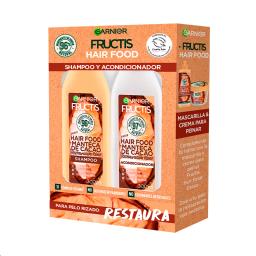 Pack Fructis Hair Food Cacao Shampoo + Acondicionador 300mL