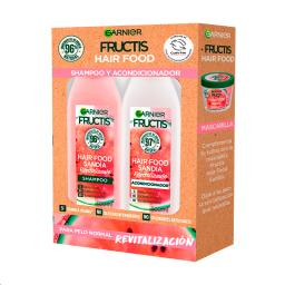 Pack Fructis Hair Food Sandía Shampoo + Acondicionador - 300mL