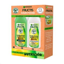 Pack Fructis Hair Food Aguacate Shampoo + Acondicionador - 300mL