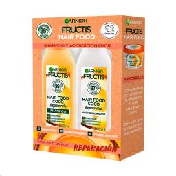 Pack Fructis Hair Food Coco Shampoo + Acondicionador - 300mL