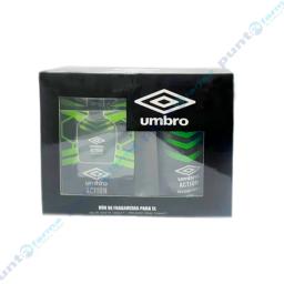 Pack Eau de Toilette Umbro Action 100mL + Desodorante 150mL