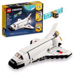 Juguetes de transbordador espacial y nave espacial 3 en 1 Lego Creator