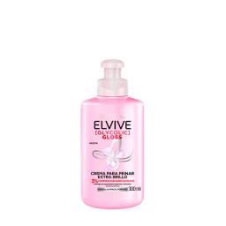 Crema para Peinar Extra Brillo Glycolic Gloss Elvive - 300mL