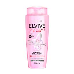 Shampoo Brillo 72 h Gloss Glycolic Elvive - 680mL