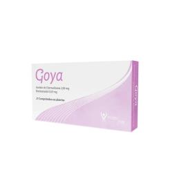 Goya Acetato de Clormadinona 2,00 mg + Etinilestradiol 0,03 mg - Cont. 21 Comprimidos Recubiertos