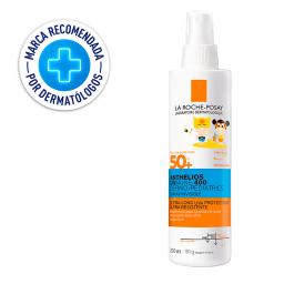 Protector Solar Anthelios Spray Invisible SPF50+ UVMUNE400 Dermo Pediátrico La Roche Posay - 200mL