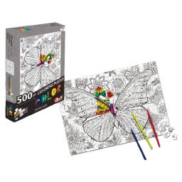 Puzzle Mariposa Coloring 500 piece