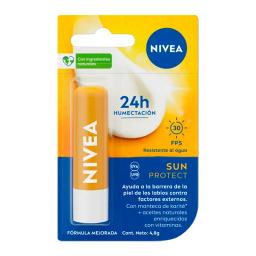 Protector Labial Solar Sun Protect FPS 30 Nivea - 4,8 gr