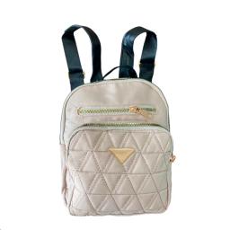 Mochila Nylon Beige