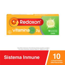 Redoxon Vitamina C 2g - Caja de 10 Comprimidos