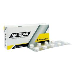 Amiodar  Amiodarona Clorhidrato 200 mg - Caja de 30 comprimidos