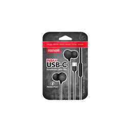 Auricular Maxell USB C Negro