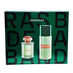 Set Mediterraneo Eau de Toilette 100 ml + Desodorante 150 ml Antonio Banderas