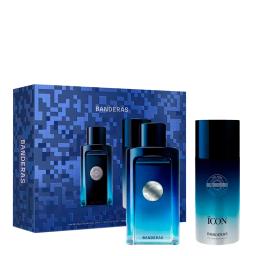 Set The Icon Eau de Toilette 100 ml + Desodorante 150 ml Antonio Banderas