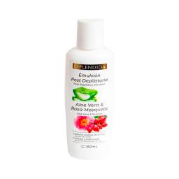 Emulsión Post Depilatoria Aloe Vera y Rosa Mosqueta Esplendida - Cont.150 mL