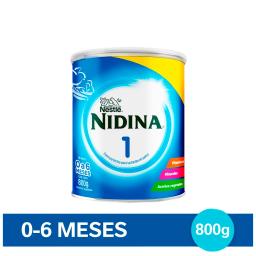 Leche en Polvo Nidina Bebé 1 - Lata de 800 gr