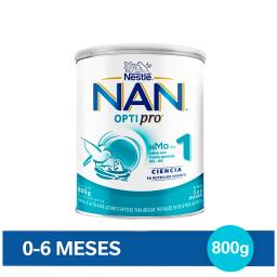 Leche en Polvo Nan 1 Optipro Nestle - Lata de 800 gr