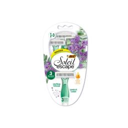 Maquina Afeitar Descartable Soleil Escape Lavanda Bic - Cont.3 Unidades