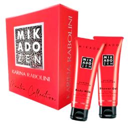 Set Mikado Duo Rojo Crema Corporal + Gel de Ducha Karina Rabolini - 140 mL