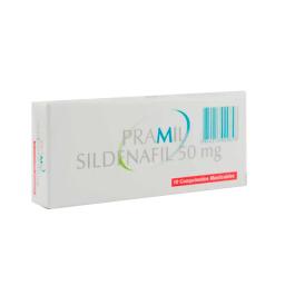 PRAMIL Sildenafil 50mg - Caja de 10 masticable