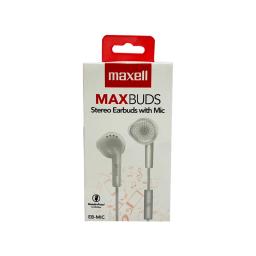 Audifono Maxell EB.MIC Blanco