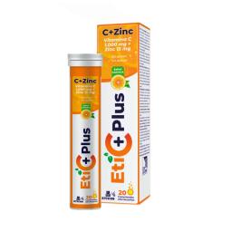 Eticplus Vitamina C 1.000 mg + Zinc 15 mg - Cont. 20 Comprimidos